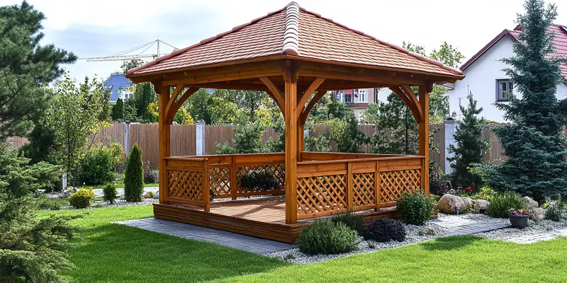 Jaka wysokość altany ogrodowej?