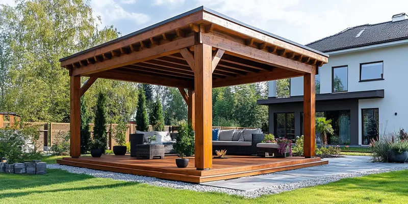 Jakie krokwie na dach altany?