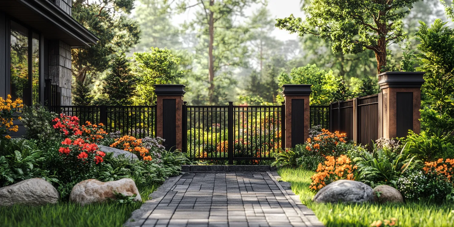 metalowe ogrodzenie Polska